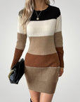 Robe Color Block Élégante et Confortable 4 - Mode Lumière