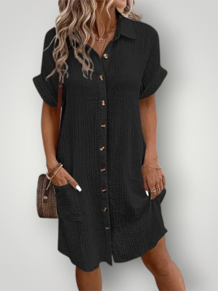 Robe d'Été Chic à Silhouette Flatteuse 1