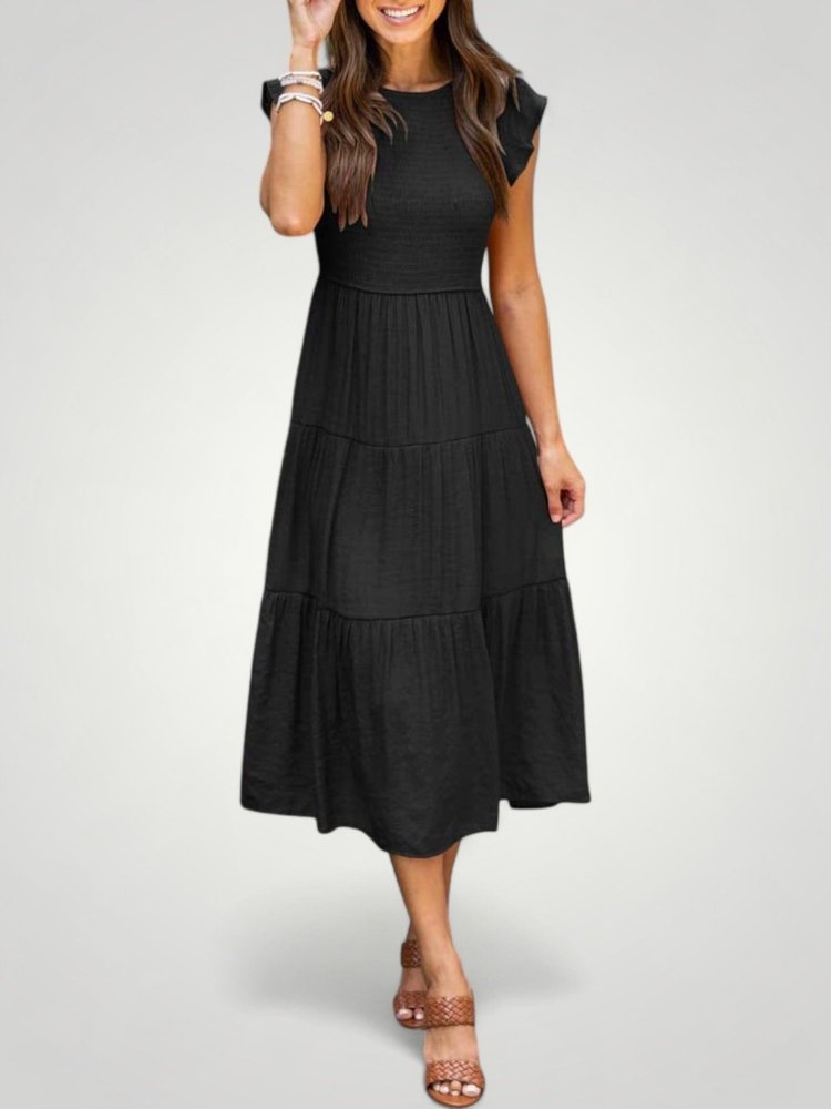 Robe d'Été Chic Plissée et Aérée 5 - Mode Lumière