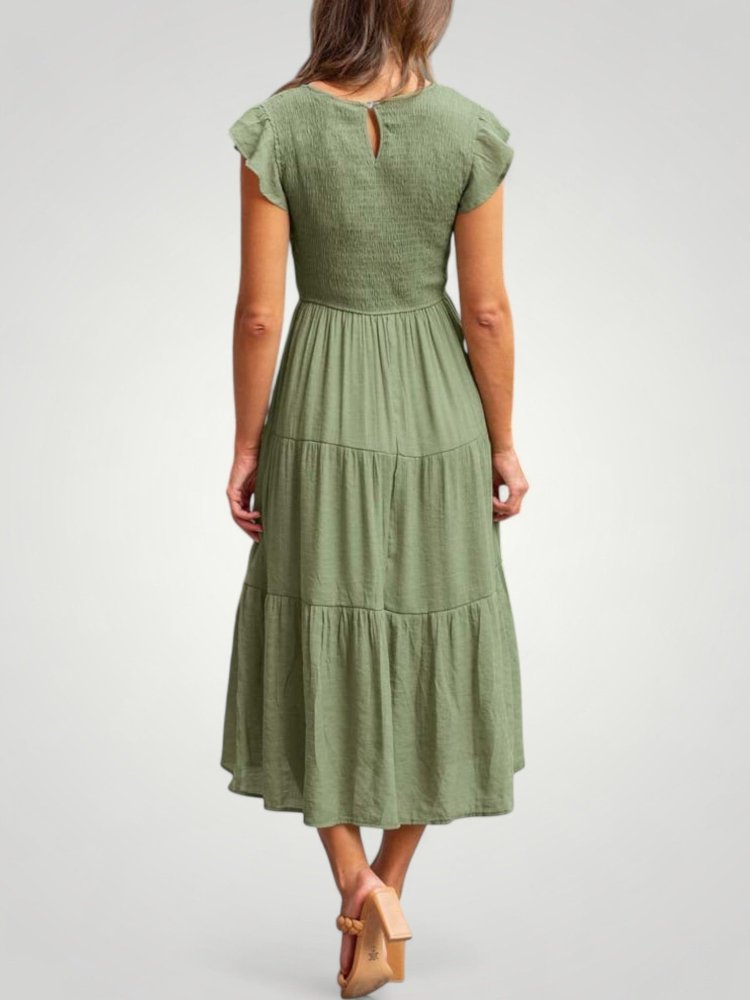 Robe d'Été Chic Plissée et Aérée 3 - Mode Lumière