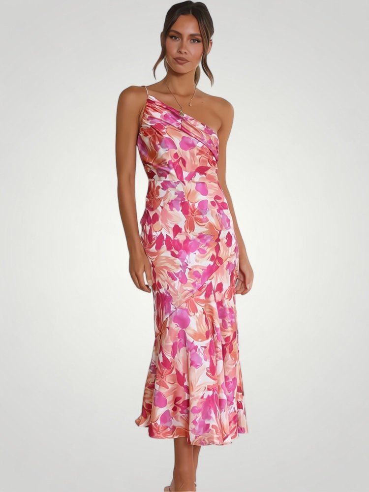 Robe d'Été Élégante à Imprimé Floral 1 - Mode Lumière
