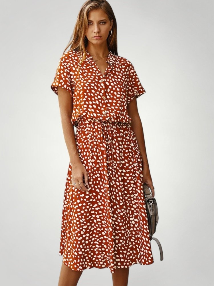 Robe d&#39;Été Midi Chic et Flatteuse 7 - Mode Lumière