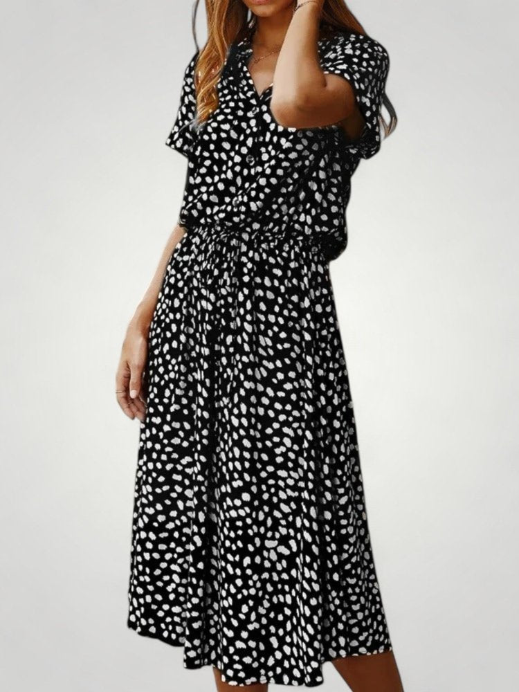 Robe d'Été Midi Chic et Flatteuse 6 - Mode Lumière