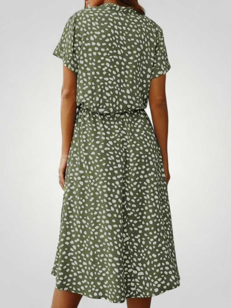Robe d'Été Midi Chic et Flatteuse 5 - Mode Lumière
