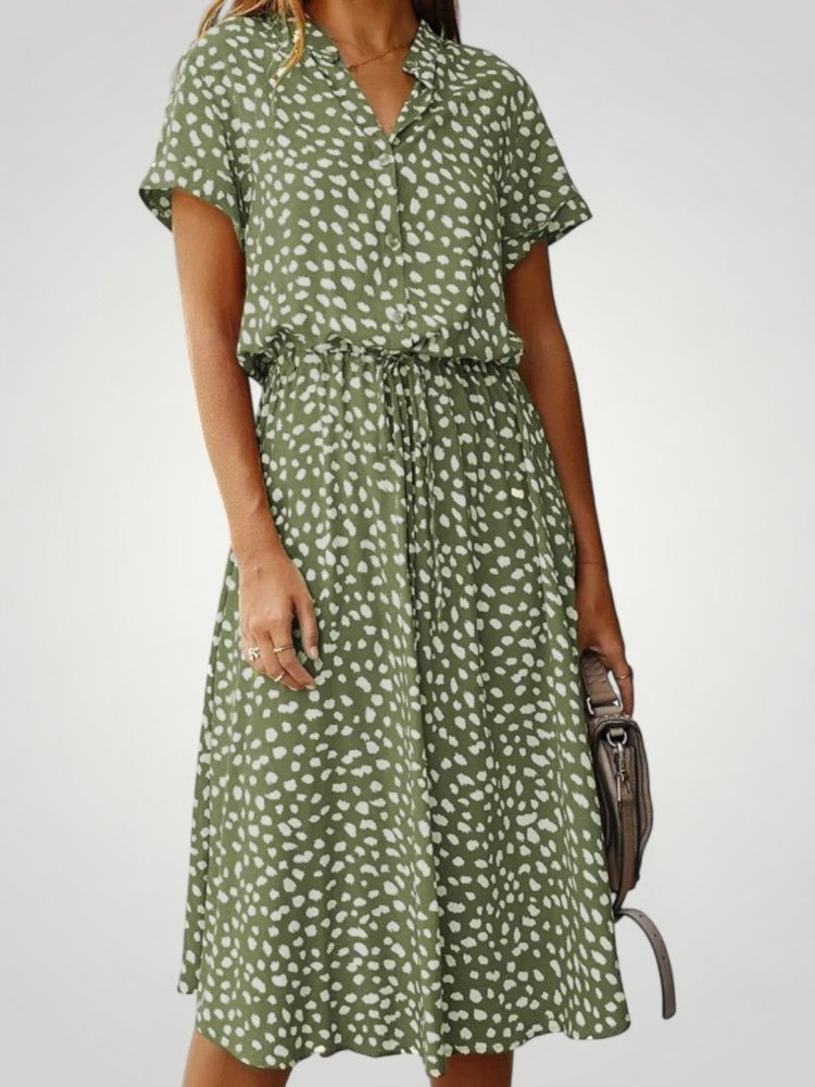 Robe d'Été Midi Chic et Flatteuse 3 - Mode Lumière