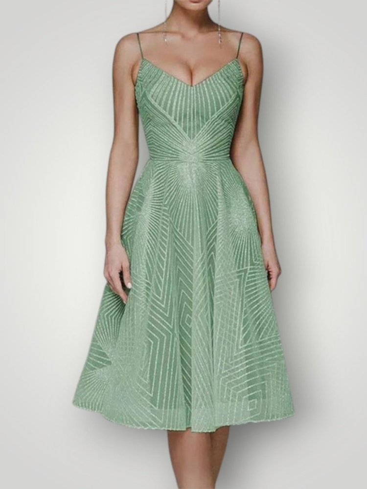 Robe Élégante Femme à Dos Ouvert Chic 4
