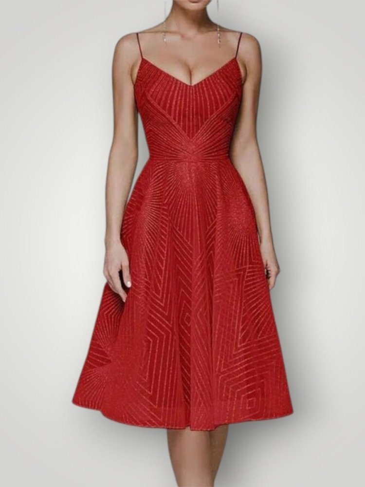 Robe Élégante Femme à Dos Ouvert Chic 2