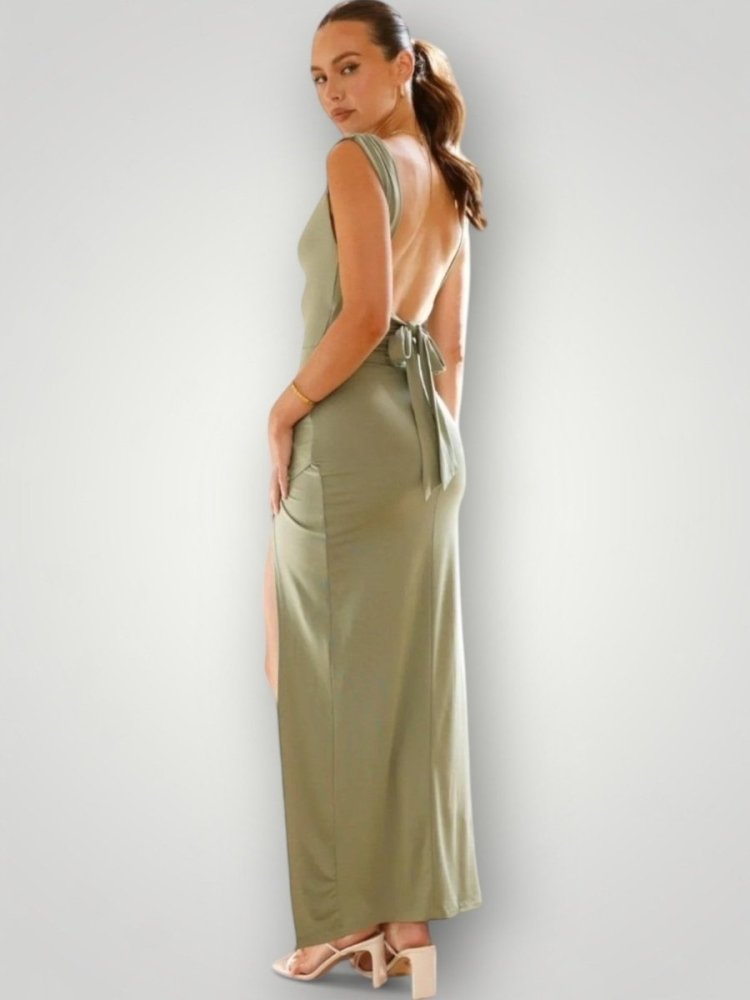 Robe Élégante Femme Longue Chic et Confortable 4