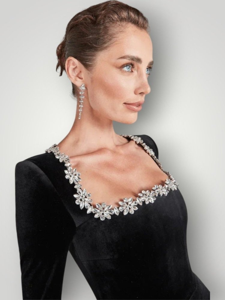 Robe Femme Longue Élégante et Confortable 4
