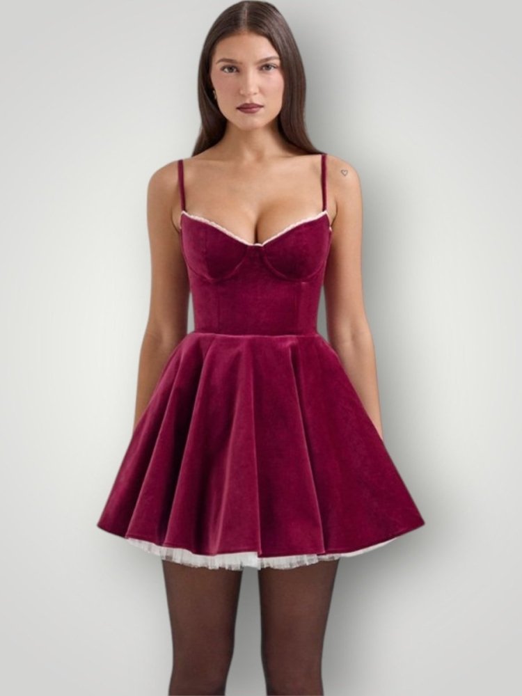 Robe Femme Mini Élégante pour Soirée Chic 0