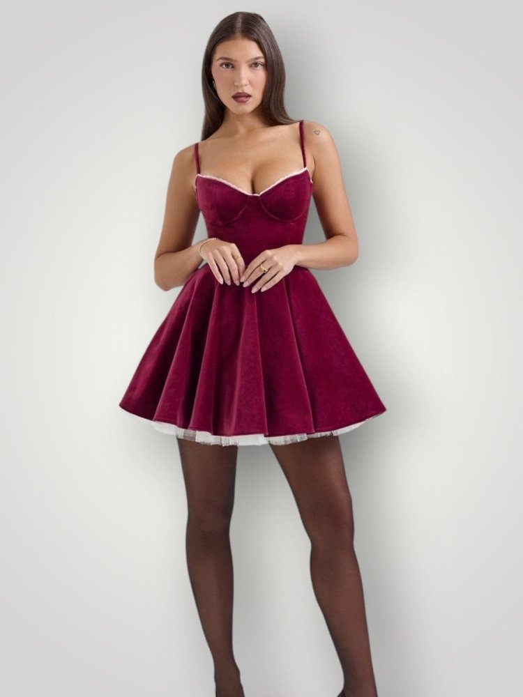 Robe Femme Mini Élégante pour Soirée Chic 2