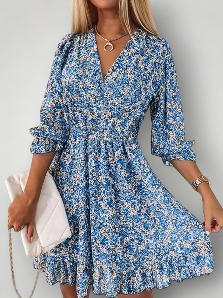 Robe Fleurie Élégante et Confortable 5