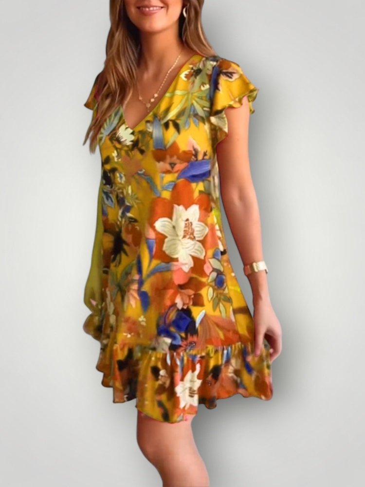 Robe Fleurie Élégante et Confortable 8