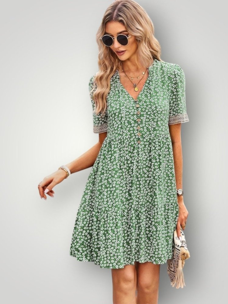 Robe Fleurie Élégante 4
