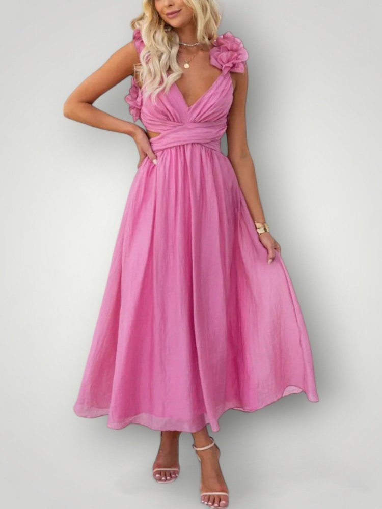 Robe Longue Été Femme Chic et Confortable 0