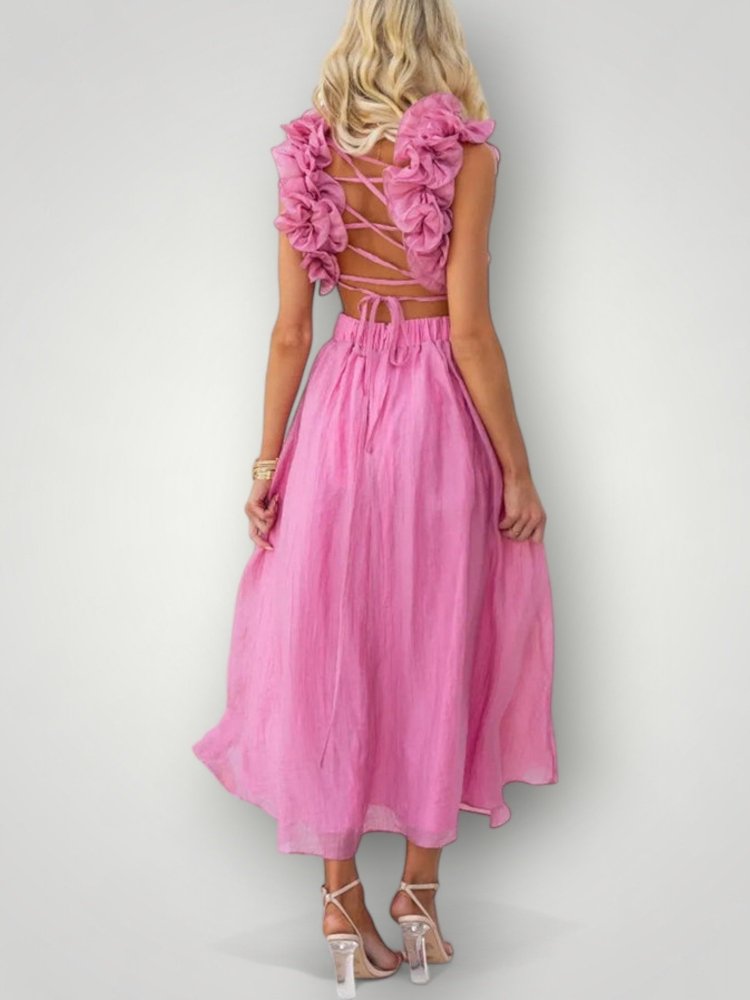 Robe Longue Été Femme Chic et Confortable 2