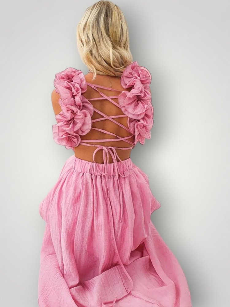 Robe Longue Été Femme Chic et Confortable 4