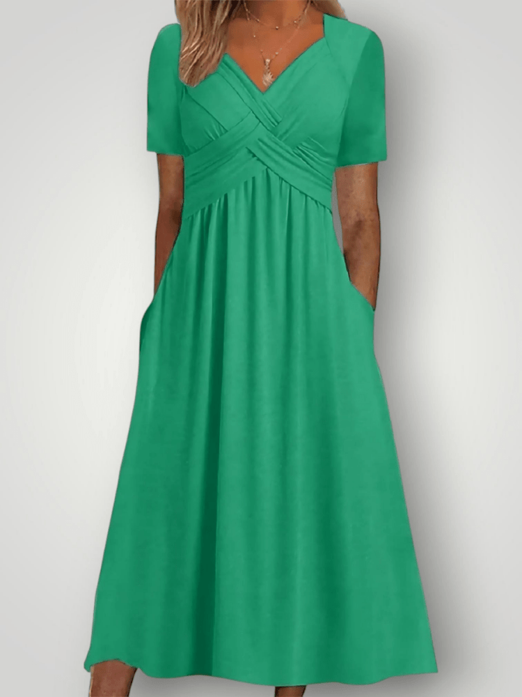 Robe Longue Femme Chic pour Été Confortable 1