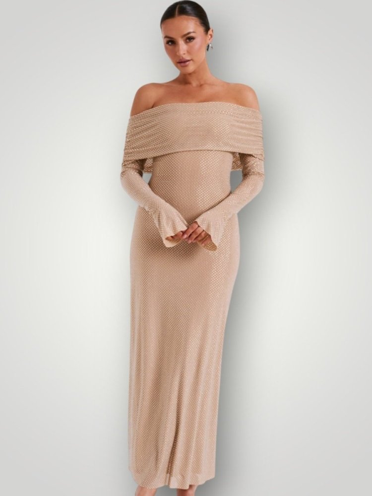 Robe Longue Femme Éblouissante et Chic 1