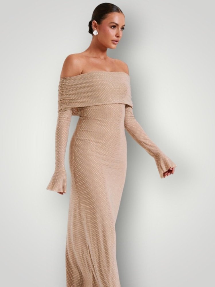 Robe Longue Femme Éblouissante et Chic 2