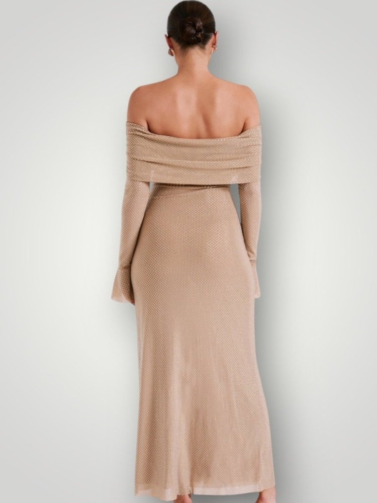 Robe Longue Femme Éblouissante et Chic 4