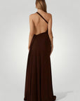 Robe Longue Femme Élégante à Épaule Dénudée 8