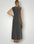 Robe Longue Femme Élégante et Confortable 3