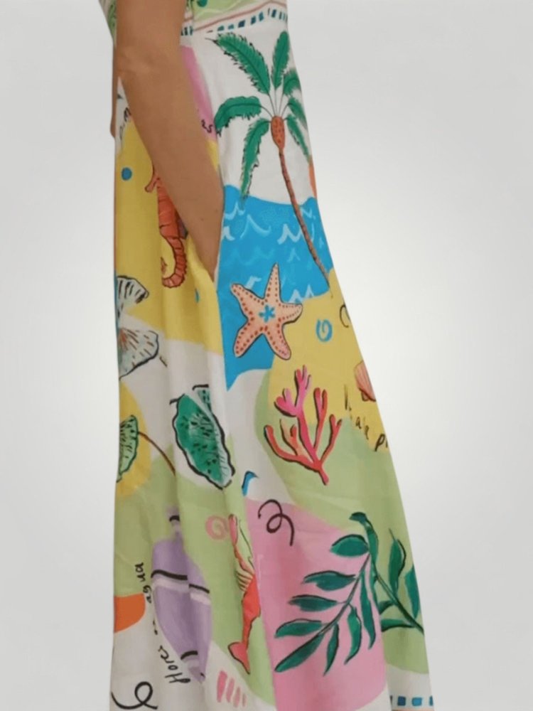 Robe Longue Femme Élégante et Confortable 4