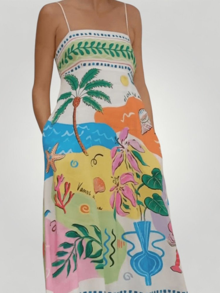 Robe Longue Femme Élégante et Confortable 1