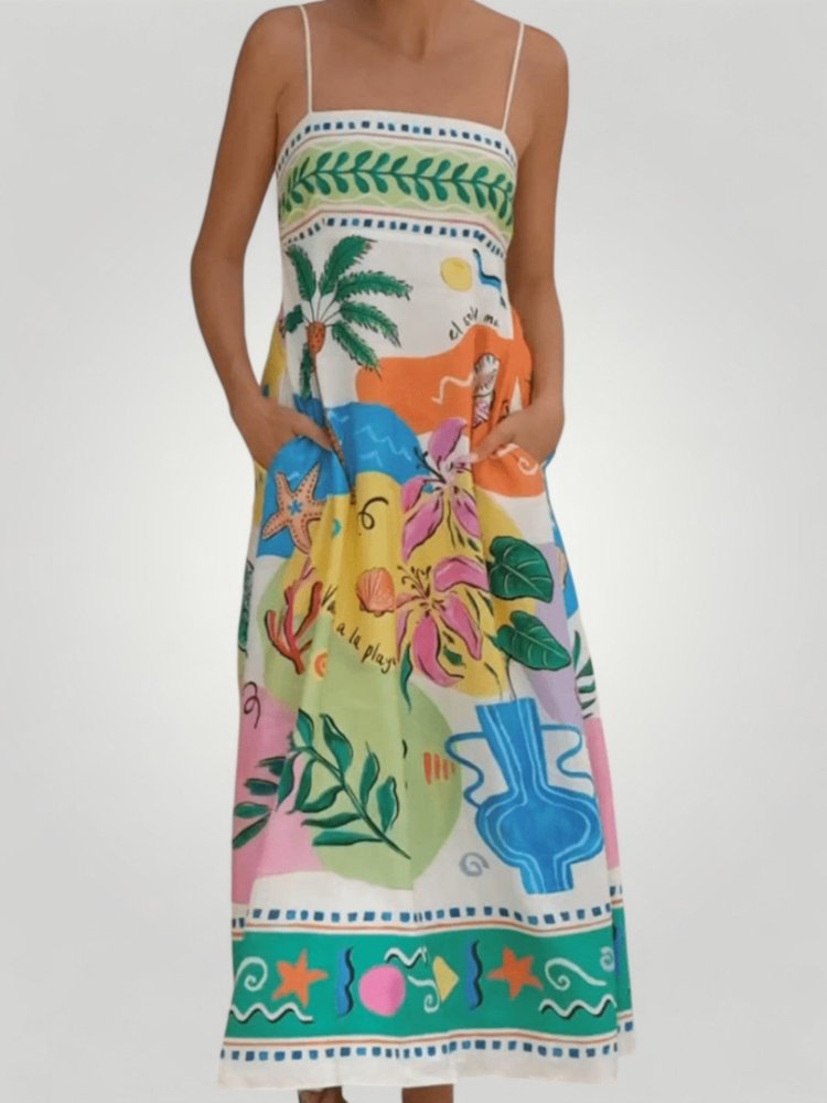 Robe Longue Femme Élégante et Confortable 3