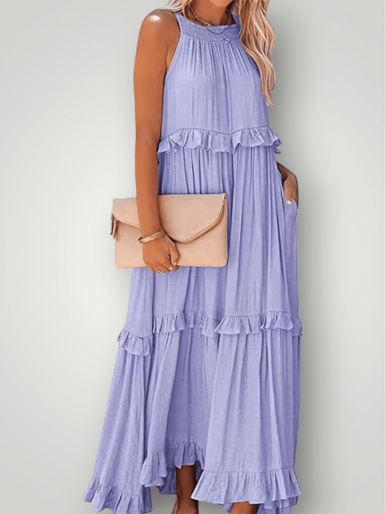 Robe Longue Femme Élégante pour Soirée Chic 4