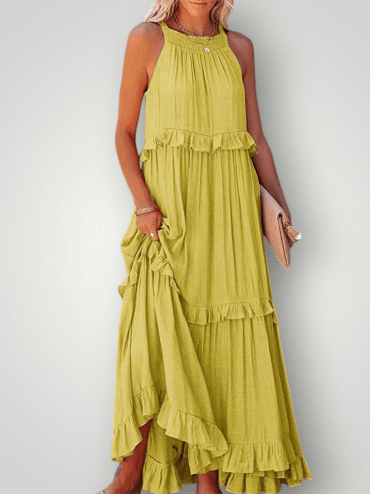 Robe Longue Femme Élégante pour Soirée Chic 5