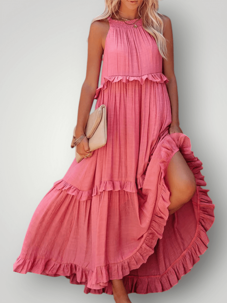 Robe Longue Femme Élégante pour Soirée Chic 0