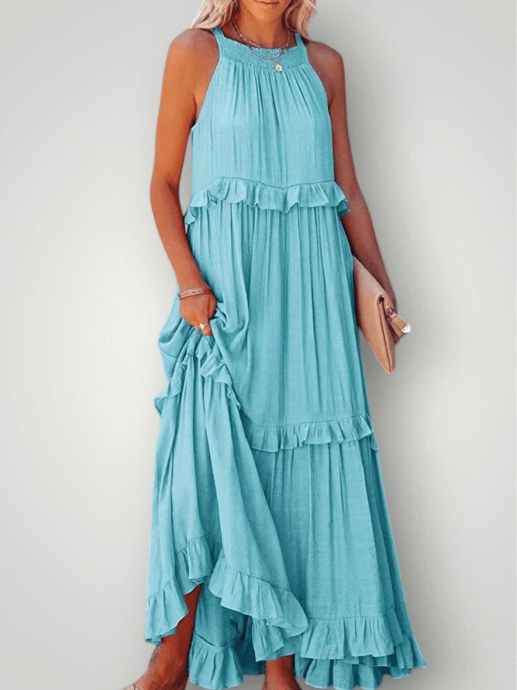 Robe Longue Femme Élégante pour Soirée Chic 2