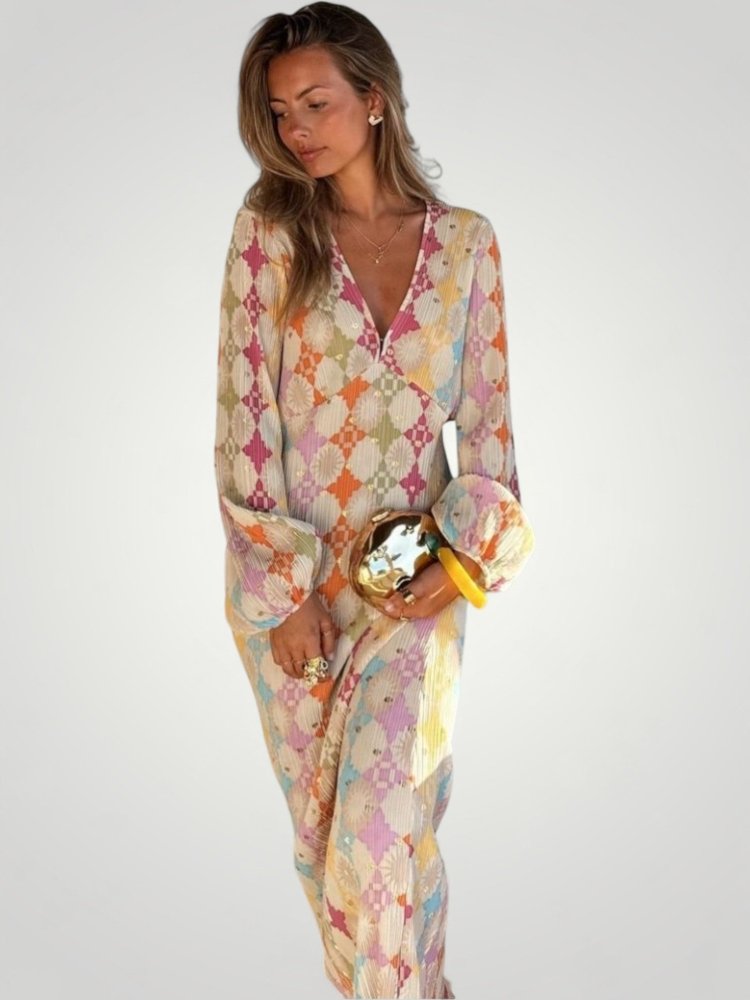 Robe Maxi Boho Élégante et Confortable 4 - Mode Lumière
