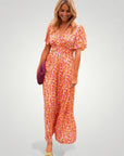 Robe Maxi Fleurie Élégante et Aérée 2 - Mode Lumière