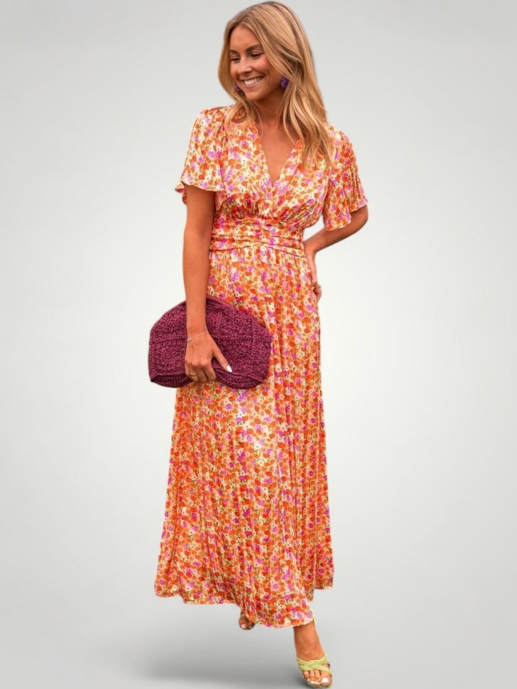 Robe Maxi Fleurie Élégante et Aérée 1 - Mode Lumière