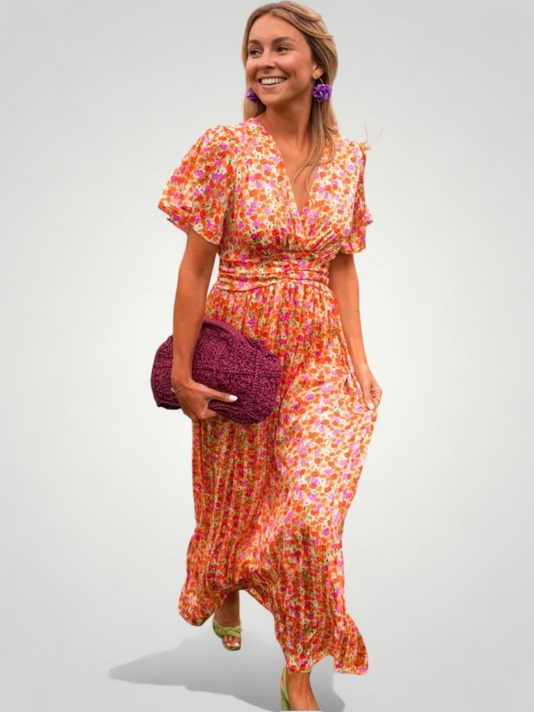 Robe Maxi Fleurie Élégante et Aérée 4 - Mode Lumière