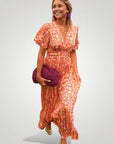 Robe Maxi Fleurie Élégante et Aérée 4 - Mode Lumière