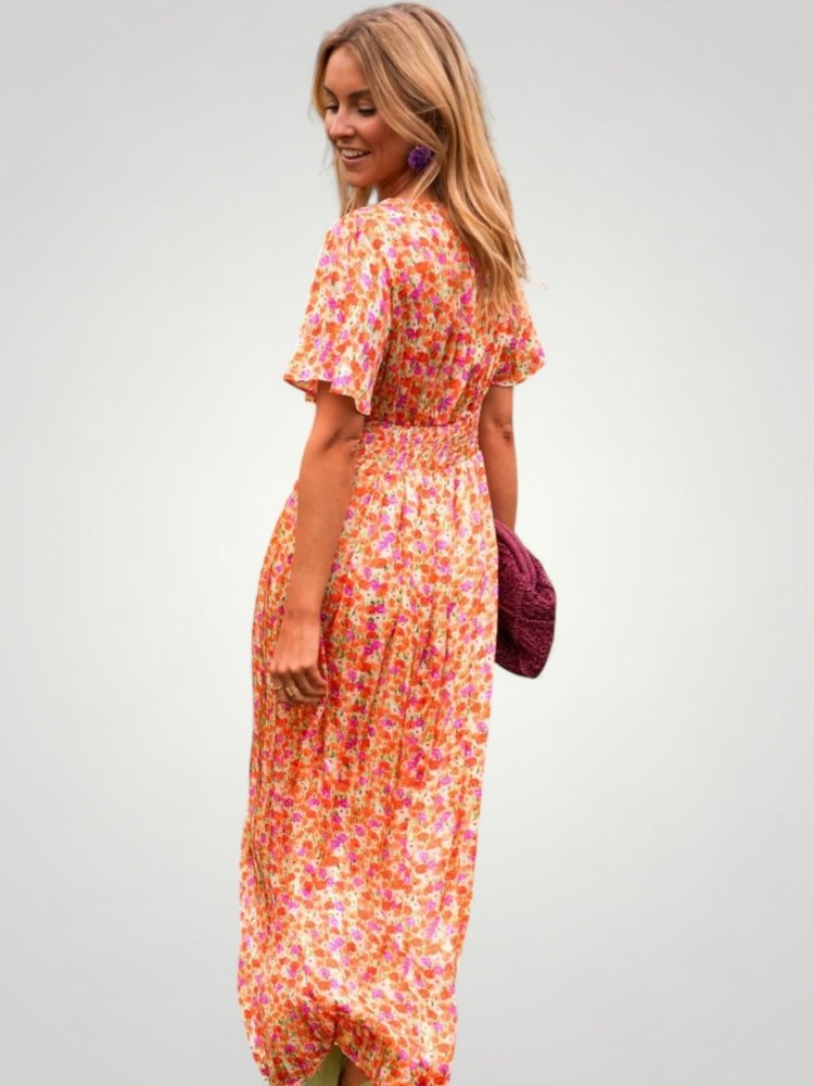 Robe Maxi Fleurie Élégante et Aérée 3 - Mode Lumière