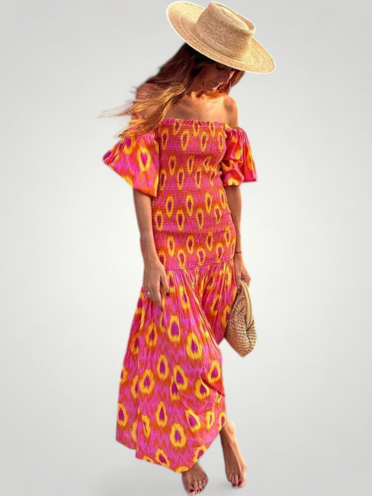 Robe Maxi Fleurie Légère et Élégante 2 - Mode Lumière