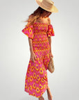 Robe Maxi Fleurie Légère et Élégante 2 - Mode Lumière