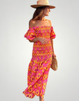 Robe Maxi Fleurie Légère et Élégante 1 - Mode Lumière