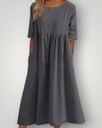 Robe Midi Chic Confortable pour Femme 7