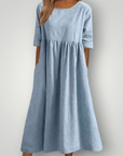 Robe Midi Chic Confortable pour Femme 4