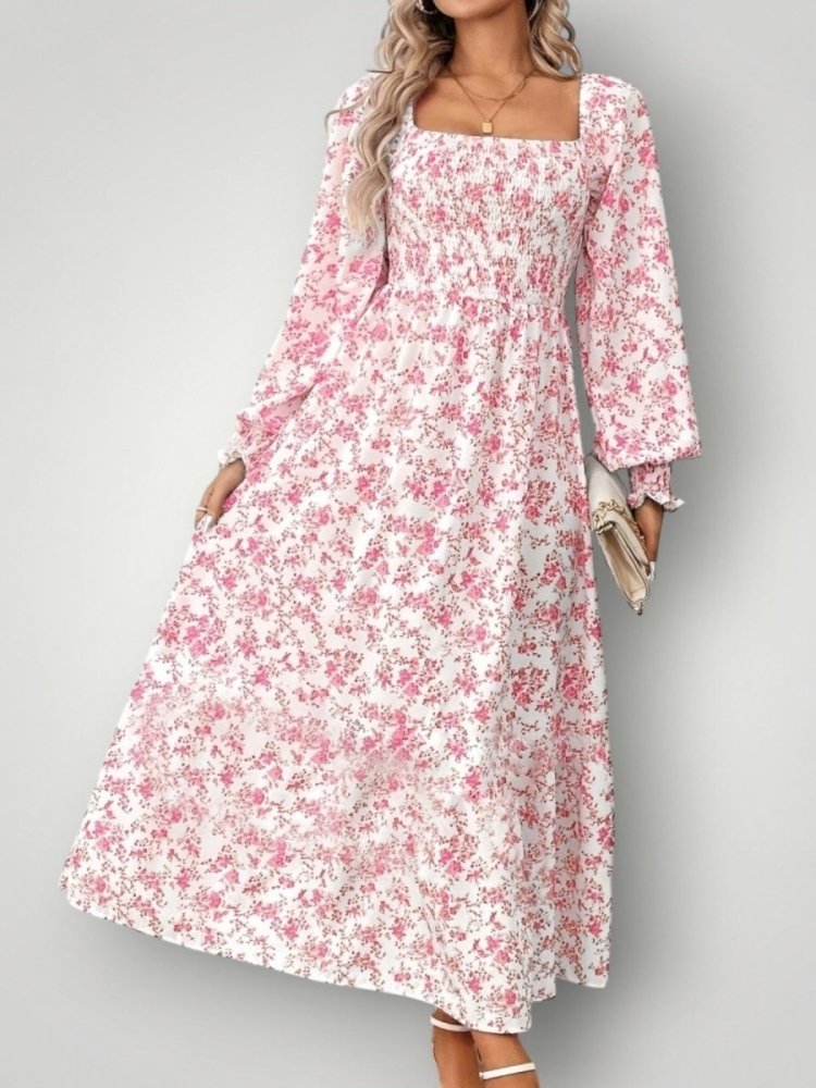 Robe Midi Élégante et Confortable 2