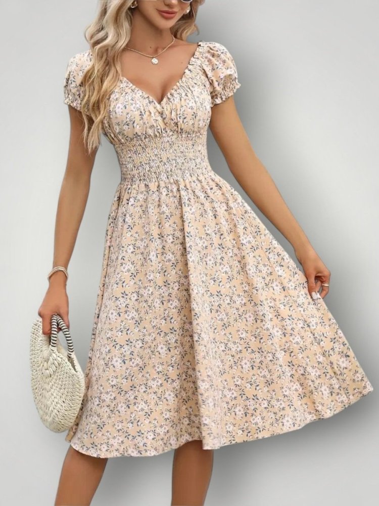 Robe Midi Élégante et Confortable 0