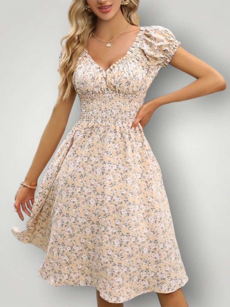 Robe Midi Élégante et Confortable 1