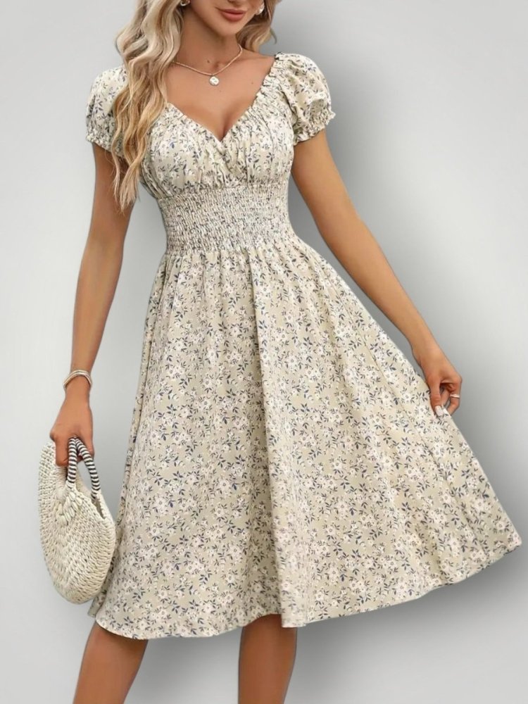 Robe Midi Élégante et Confortable 9