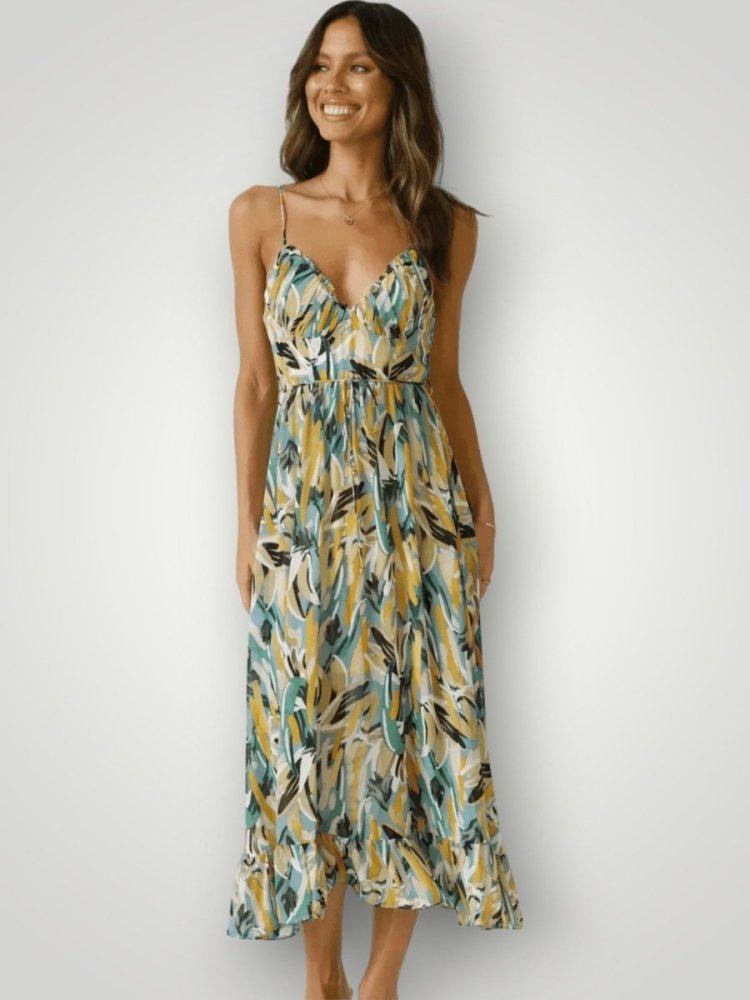 Robe Midi Femme Élégante et Confortable 4